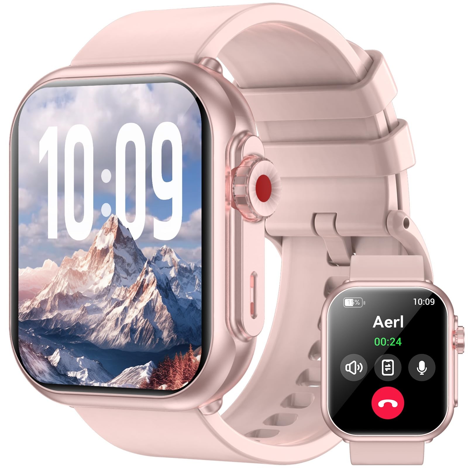 for Men – 1000mAh Battery, 1.85″ HD Screen, 110+ Sport Modes, IP68 Waterproof…