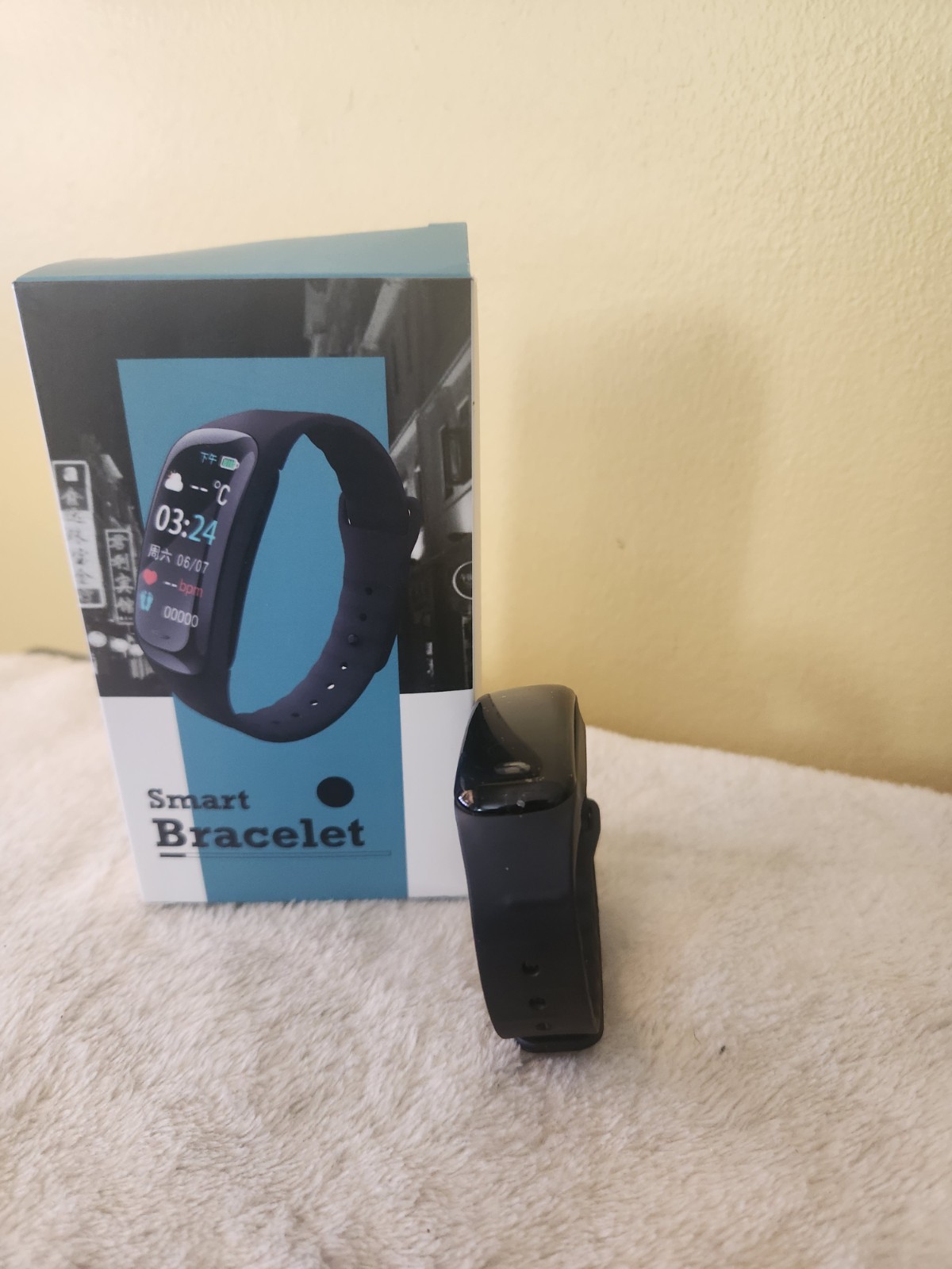 Smart Bracelet Heart Rate Blood Pressure Monitor Fitness Watch