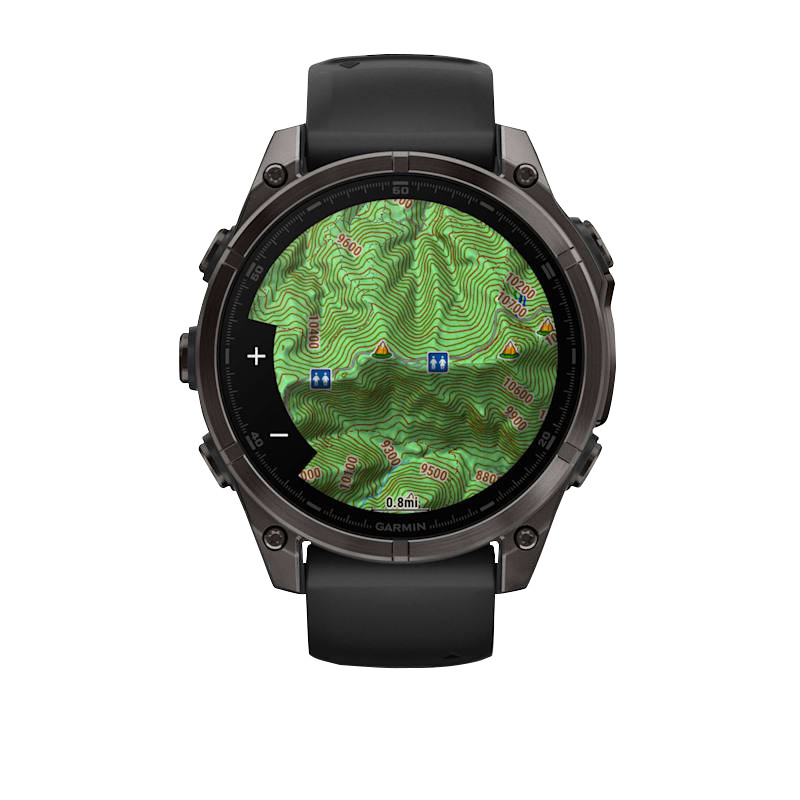 Garmin Fenix 8, 51mm AMOLED Sapphire, Carbon Gray Titanium (010-02905-20)