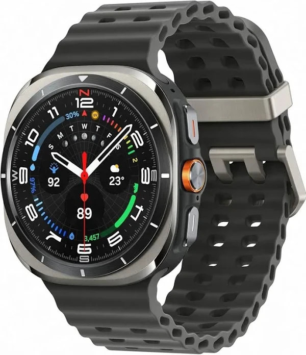 New Sealed Samsung Galaxy Watch Ultra 47mm LTE GPS Titanium Silver SM-L705U. NEW