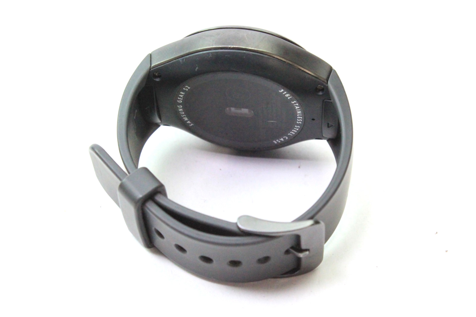 Samsung Gear S2 R720 Bluetooth Smartwatch – Dark Gray AS IS For Parts