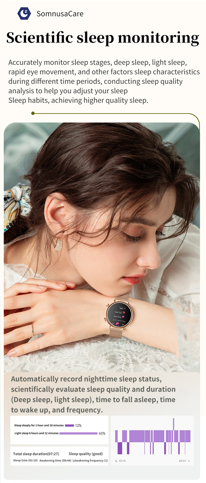 Women Girls Smart Watch Bluetooth Call Wristwatch Outdoor Sports Fitness Tracker