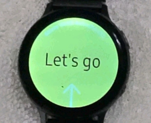Samsung Galaxy Watch Active 2 SM-R820 44mm Aluminum Case w Black Sport Band
