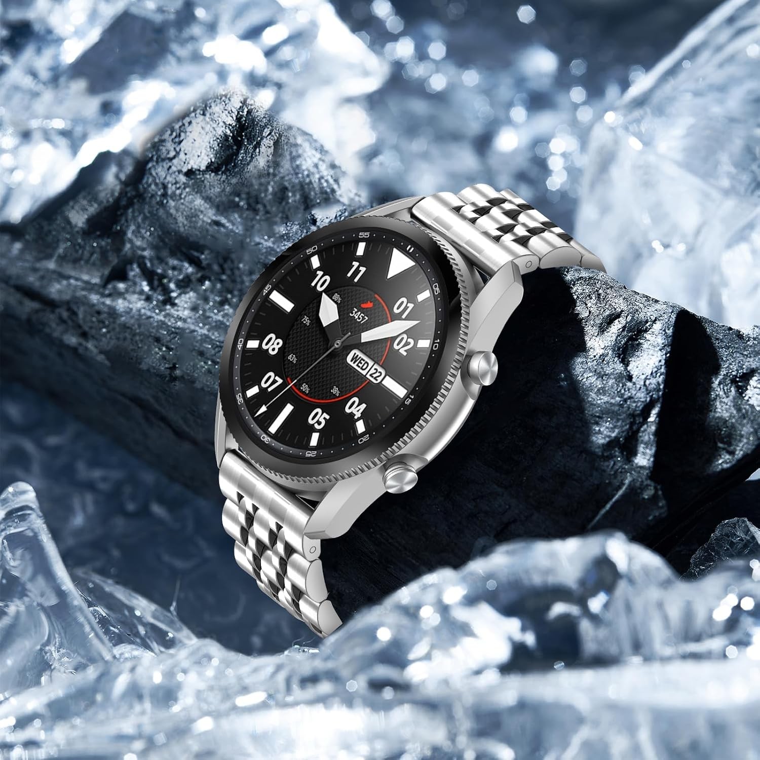 Case For Samsung Galaxy Watch 3 45mm/Gear S3/Garmin Venu 3/2/Amazfit GTR4 22mm M