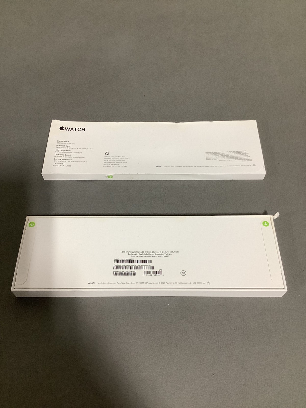 Apple Watch SE 3 40MM Starlight Aluminum(GPS+Cellular)- (DC67QK3PV7)