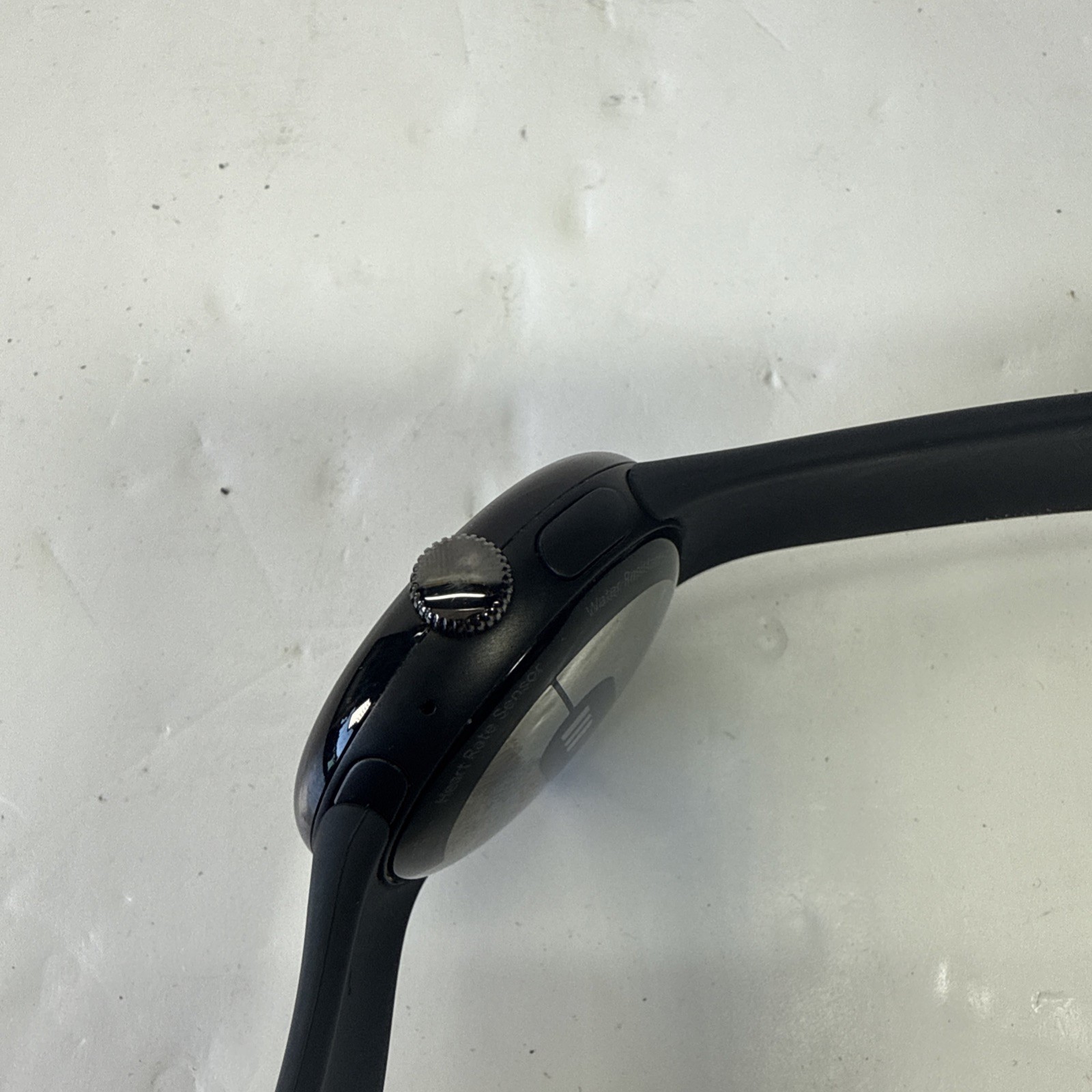 (FOR PARTS AS-IS) Google Pixel Watch Matte Black Stainless Steel Case GQF4C