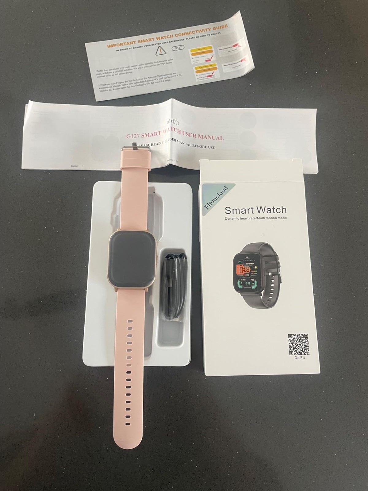Smart Watch, 2.01” HD Smart Watches for Women, Fitness Tracker Watch with Blo…