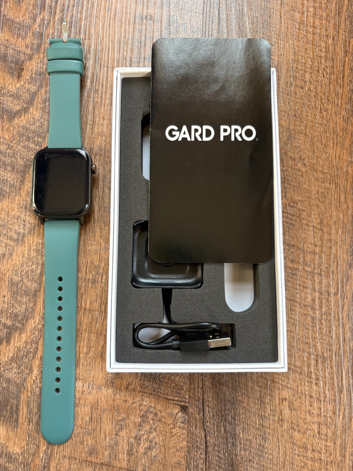 Gard Pro Health Smartwatch 2+ with Teal band