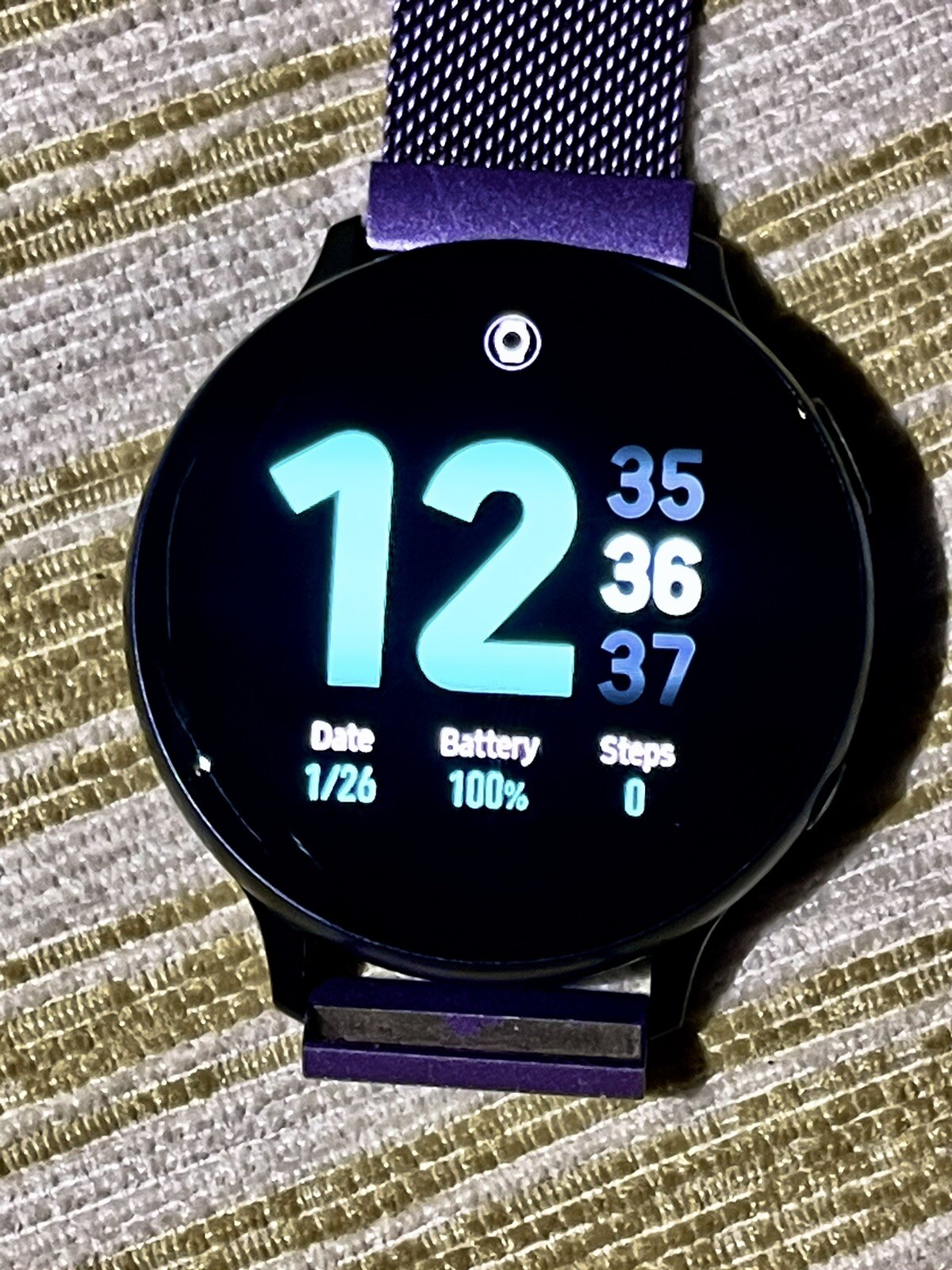 Samsung Galaxy Watch Active 2 44mm Aluminum Case with Magnetic Band