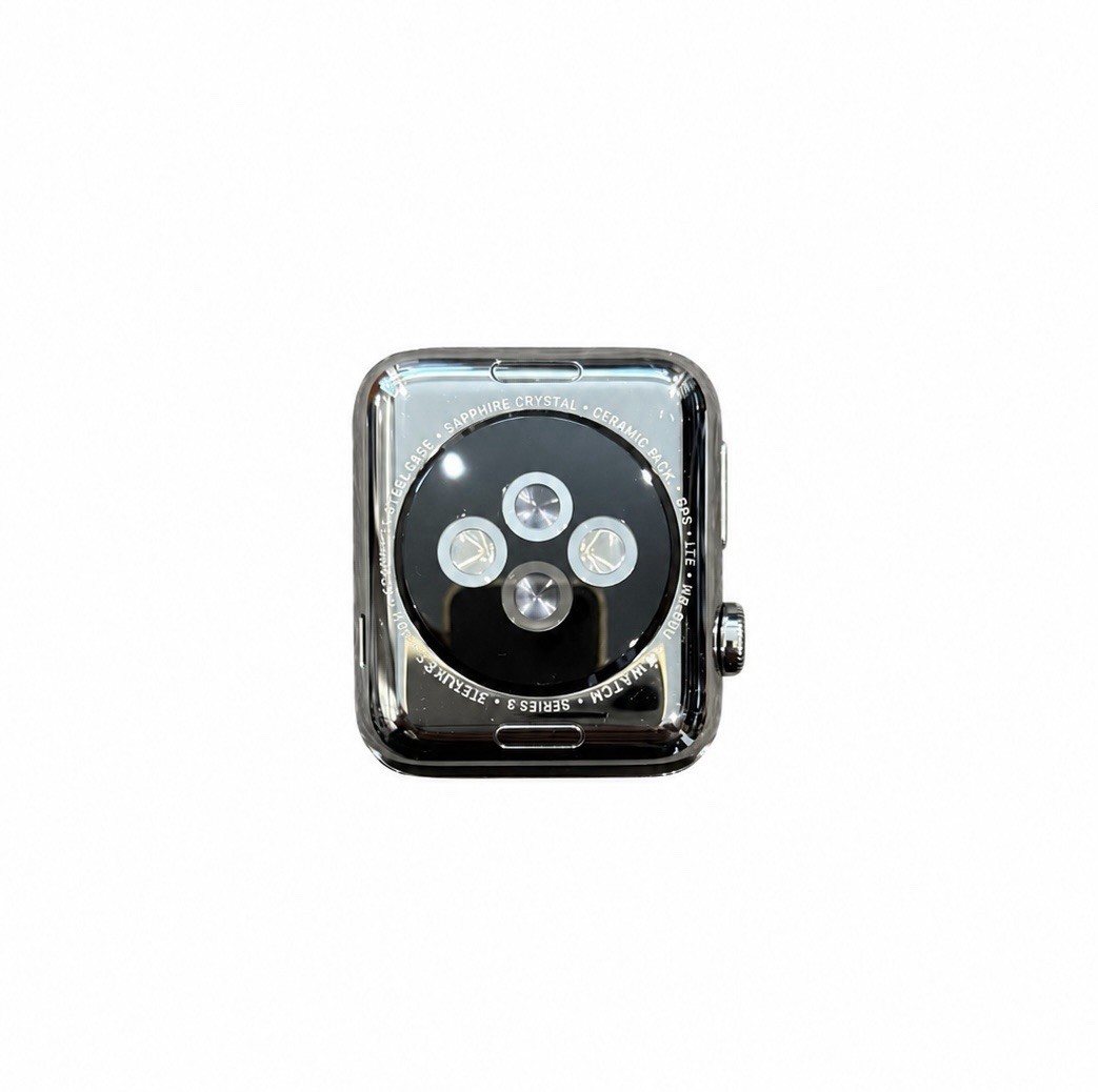 Apple WATCH HERMES SERIES 3 38mm Stainless Steel Double Tour Fauve Barenia Calf