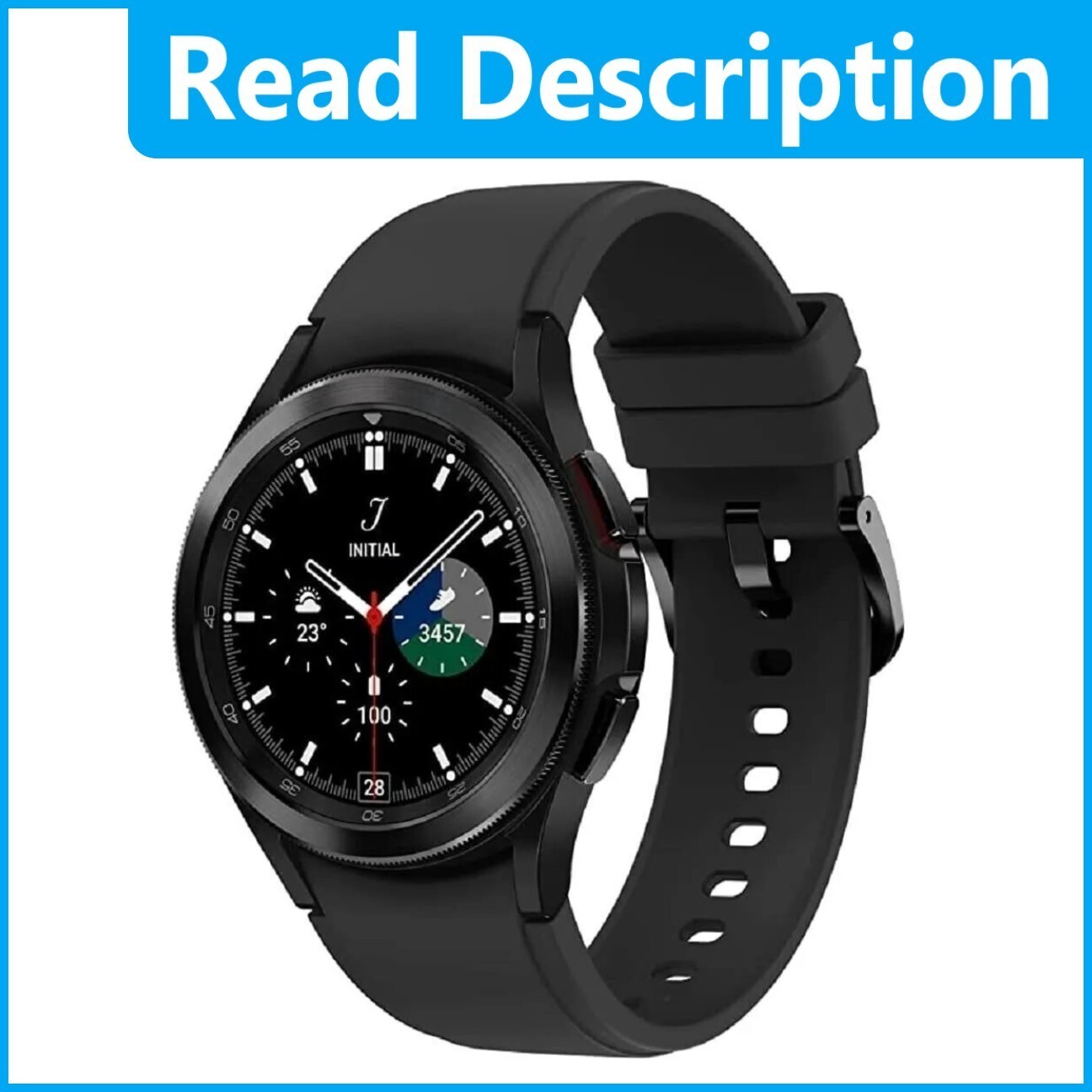 Samsung SM-R890 Galaxy Watch 4 Classic 46mm Stainless Steel – Black
