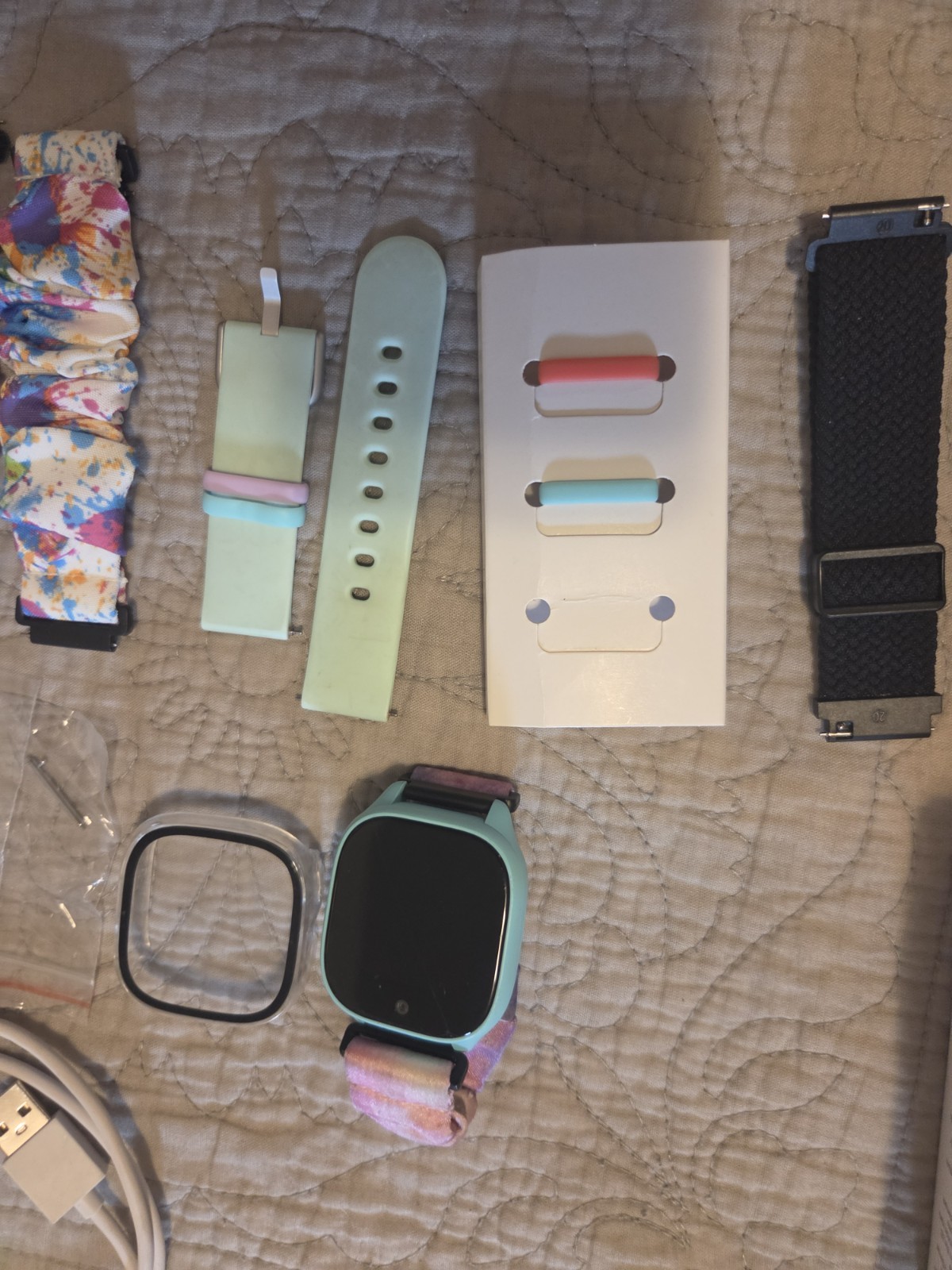Verizon Gizmo Watch 2 Kids Smartwatch Bundle Lot + NonWorking Watch + Acc.