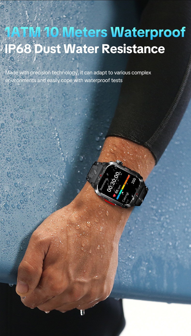 Smart Watch Wristwatch Health Monitoring Step Counting Multiple Sports Modes