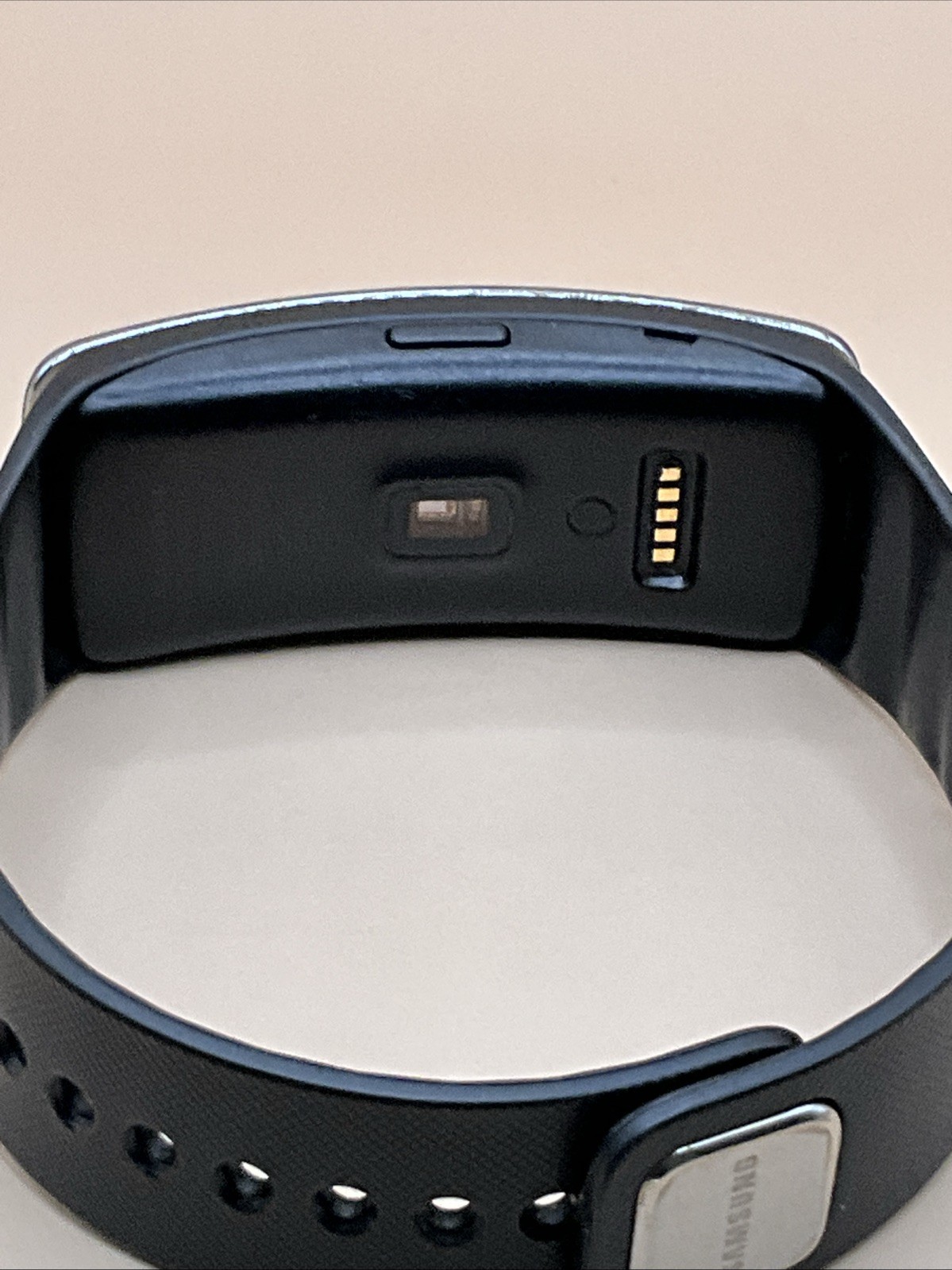 Samsung Galaxy Gear Fit Smart Watch Activity Tracker – Black (SM-R350) WORKS!
