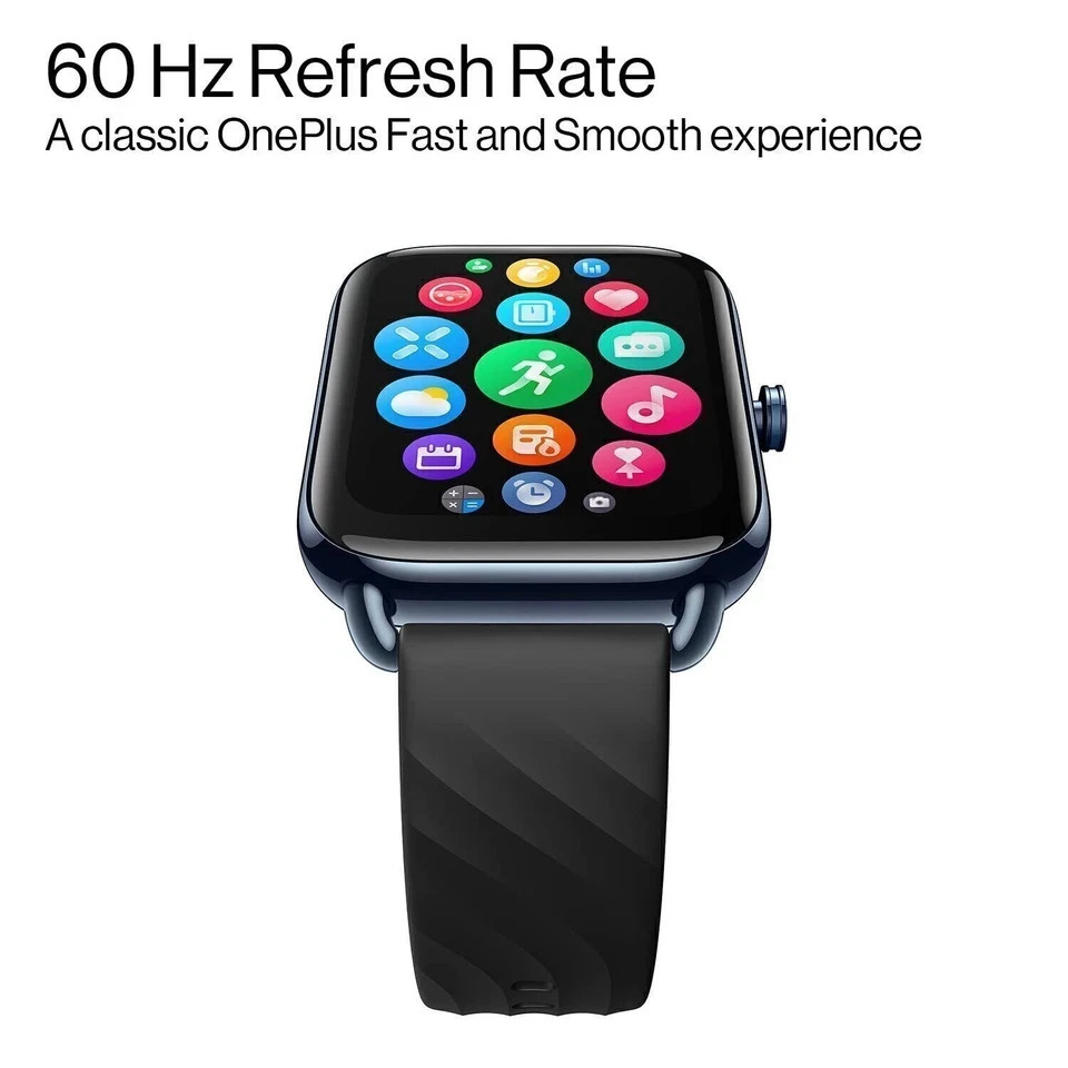 OnePlus Nord Watch with 1.78” AMOLED Display, 60 Hz Refresh Rate, 105 Fitne