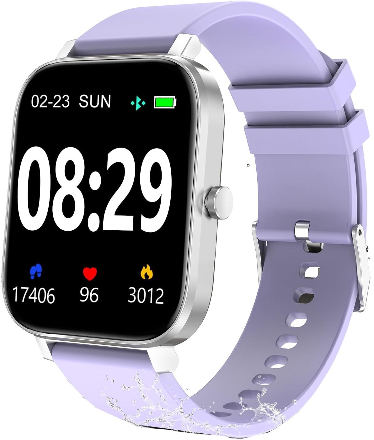 Smart Fitness Tracker Watch Heart Rate Sleep Steps Waterproof Men Women Sport XL