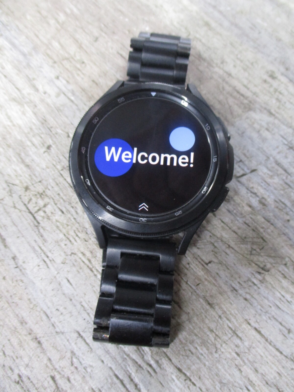 Samsung Galaxy Watch 4 Classic 46mm Stainless Steel Black Smart Watch w/ extra