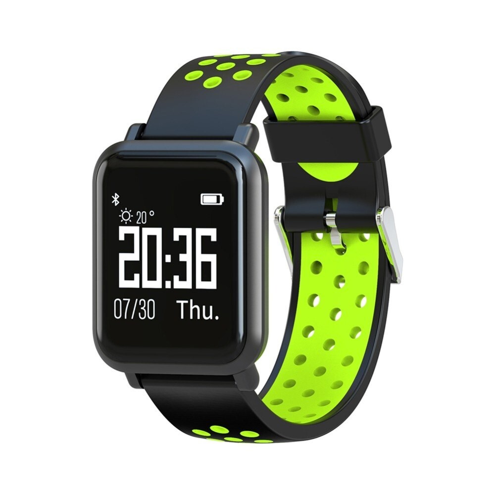 Colmi SN60 Plus SmartWatch Blood Pressure Heart Rate IP68 Waterproof (BlackGren)