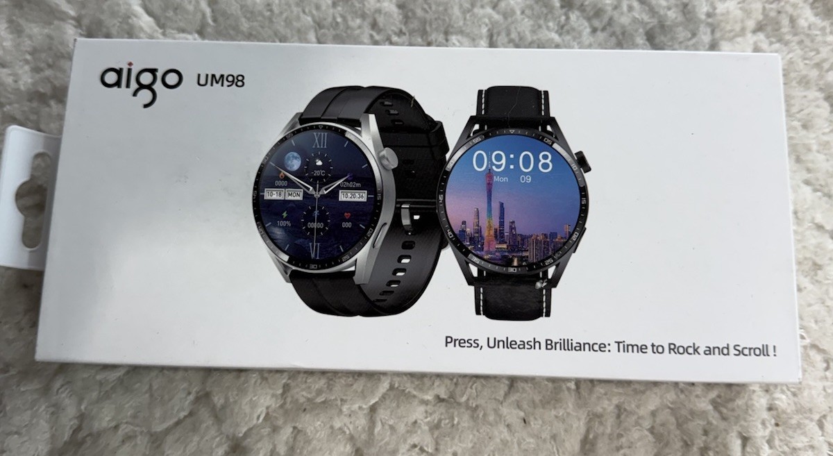 Aigo UM98 Fitness Smart Watch ,IPHONE,Android,Bluetooth Unisex