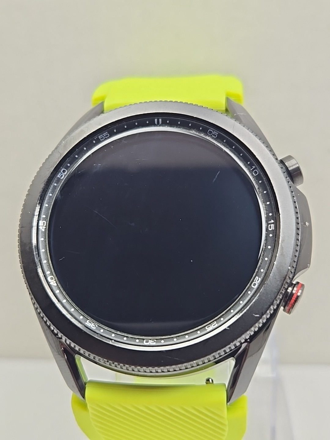 Samsung Galaxy Watch3 45mm LTE Mystic Black Smartwatch GPS Heart Rate Neon *READ
