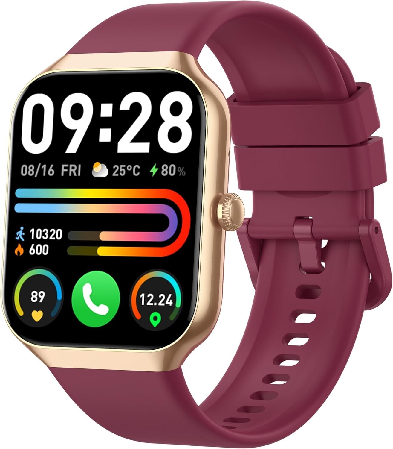 Smartwatch for Woman Call, Fitness, Heart, Waterproof for Google Pixel 9 Pro XL
