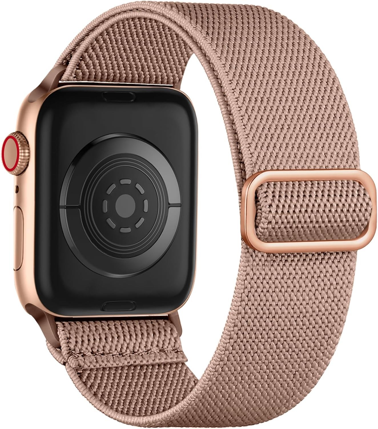Soft Stretchy Solo Loop Strap Compatible with Apple Watch 40mm 44mm