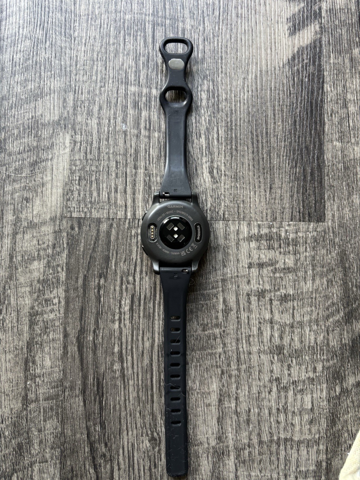 Garmin Venu 2S GPS Smartwatch 40mm, Black Silicone Band