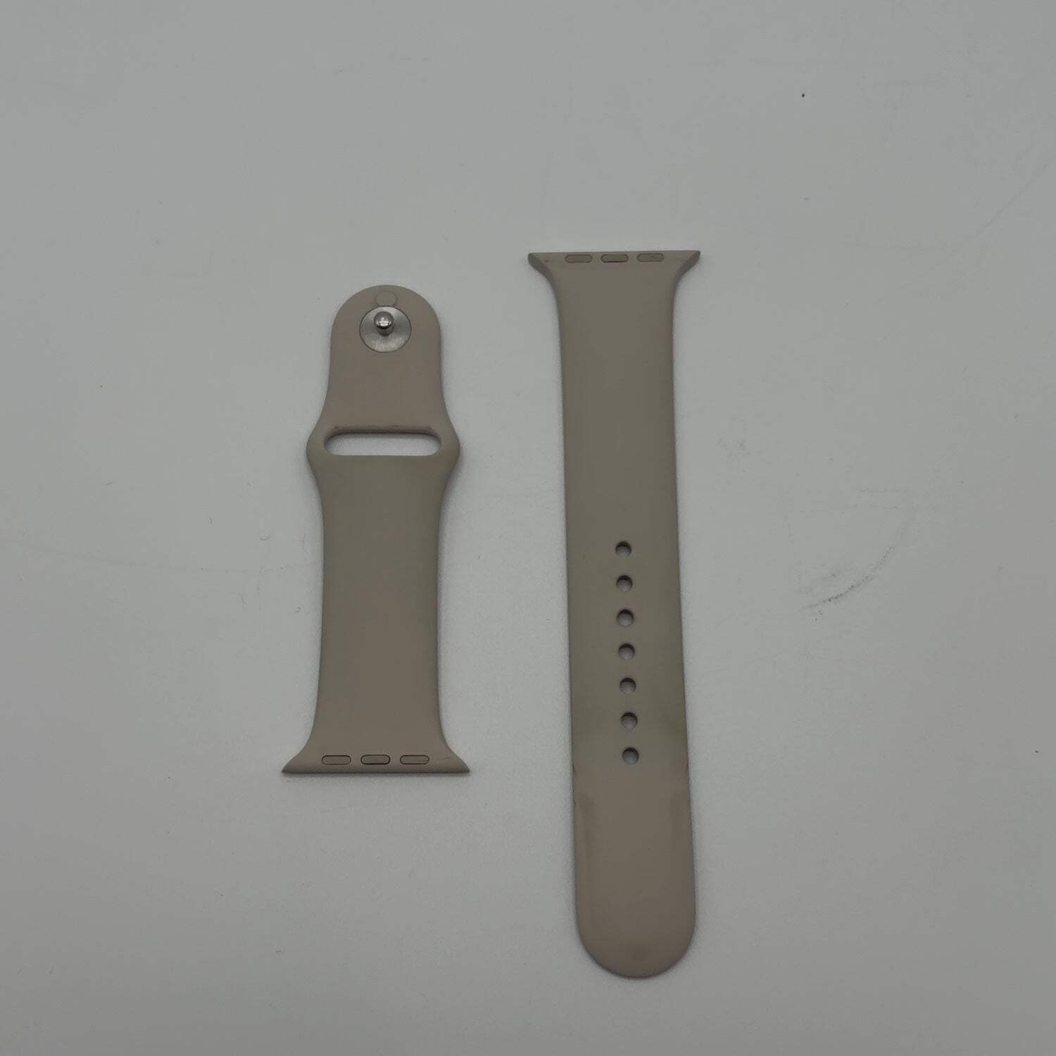 GPS Apple Watch SE 2nd Gen 44MM Silver Aluminum Light Blush Sport Band MRE53LL/A
