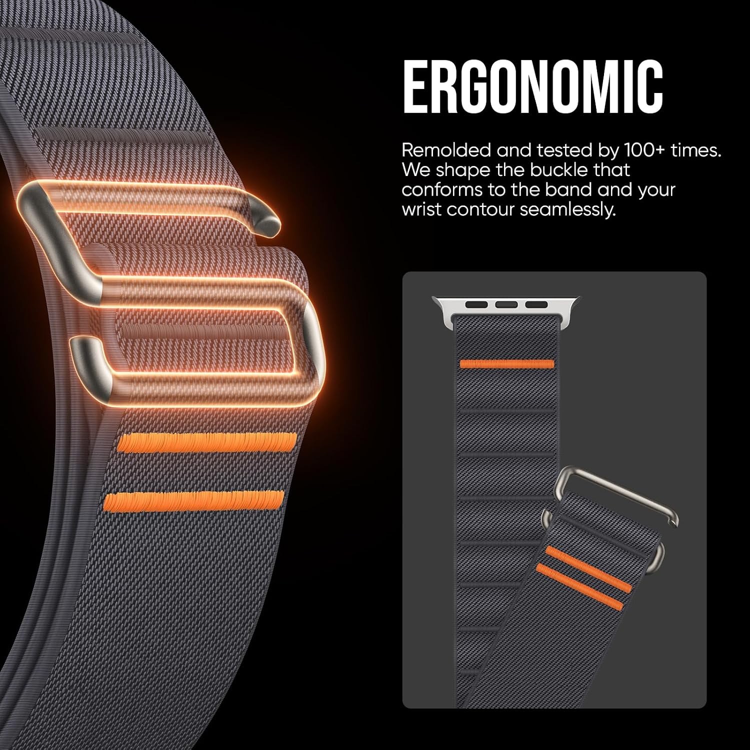 Sport Loop Strap for Apple Watch Ultra 49mm 46mm 45mm 44mm 42mm 40mm 38mm