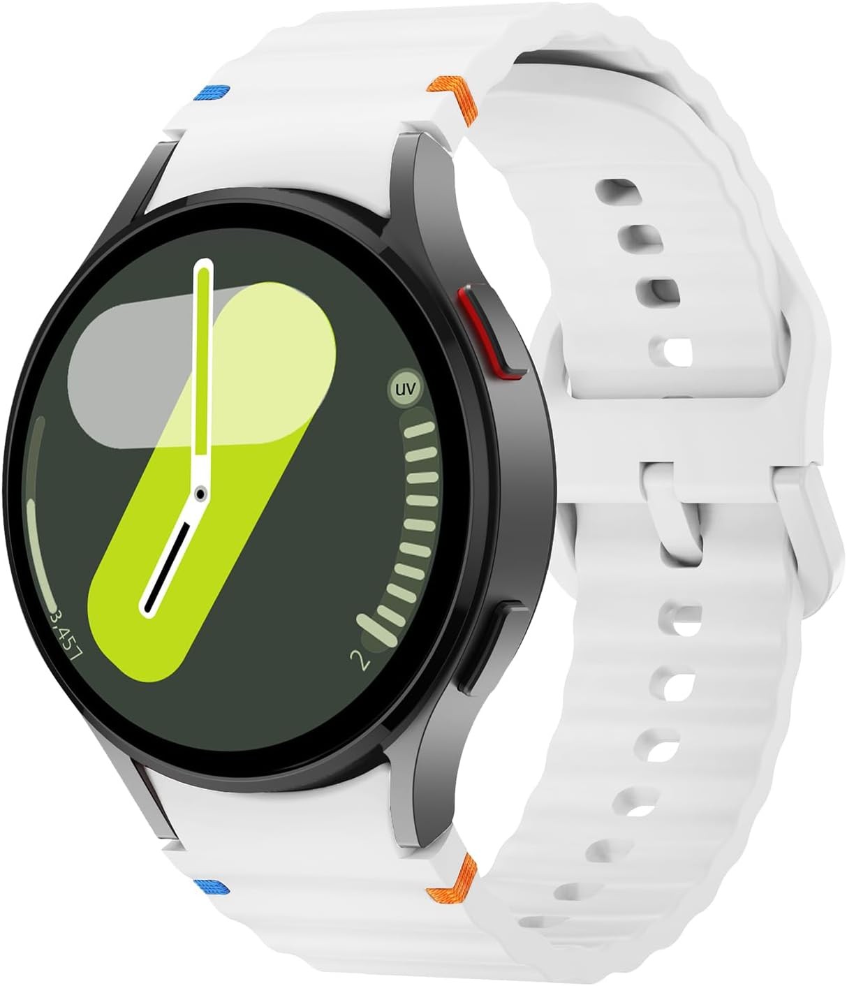 Case For Samsung Galaxy Watch 7/6/5/4 FE 40mm 44mm 43mm 47mm Soft Silicone Band