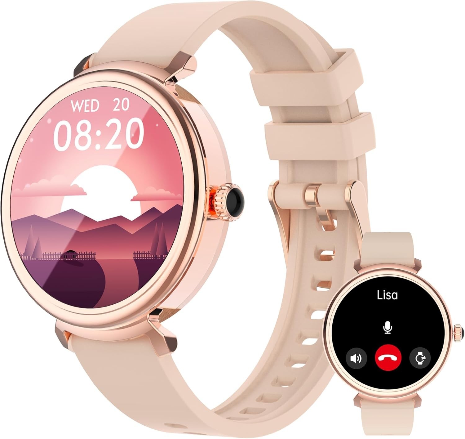 Reloj Inteligente de Mujer Hombre para Iphone Apple Samsung Android y Bluetooth