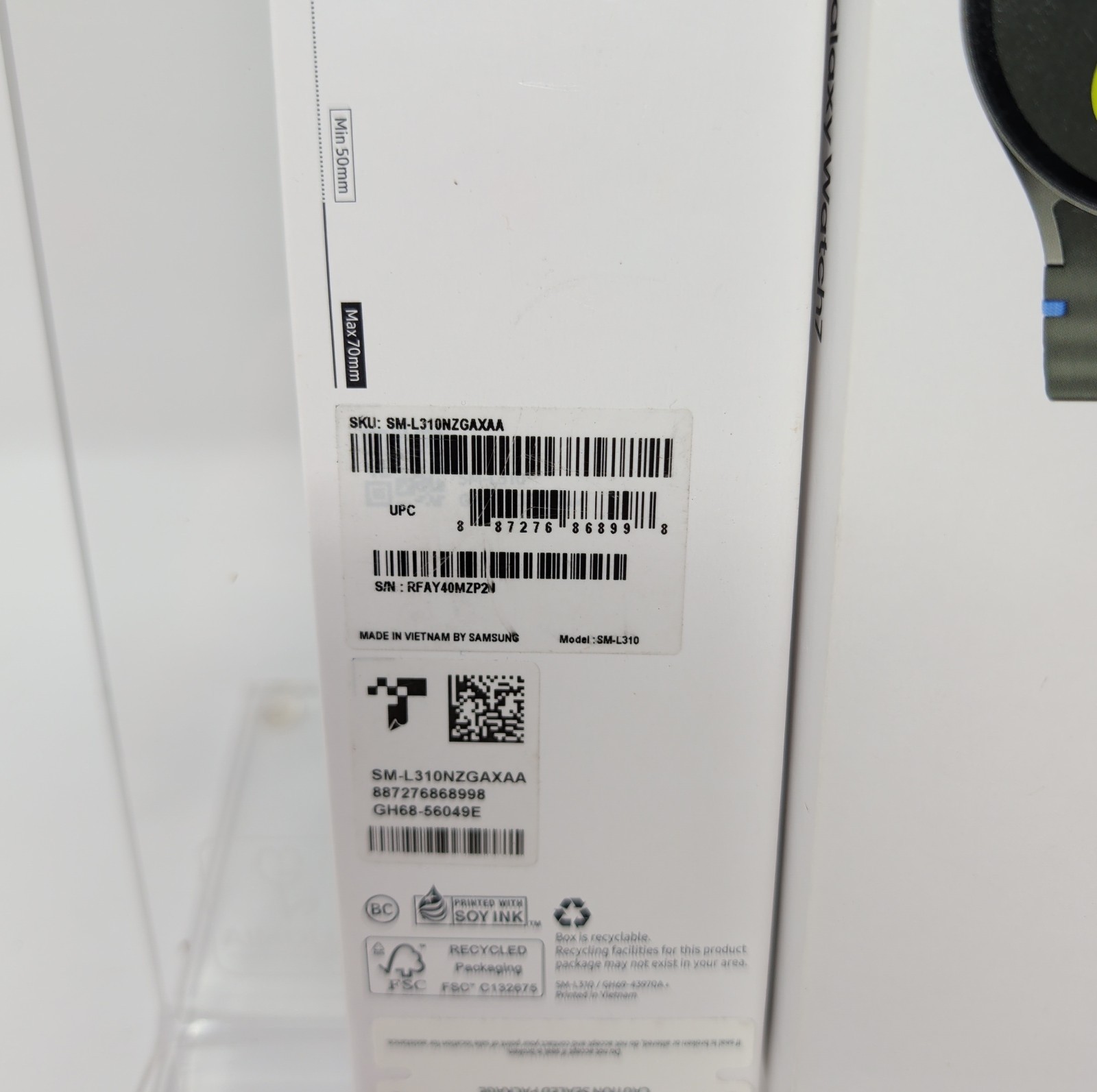 Open Box, Samsung Galaxy Watch 7 44mm Green SM-L310, Bluetooth