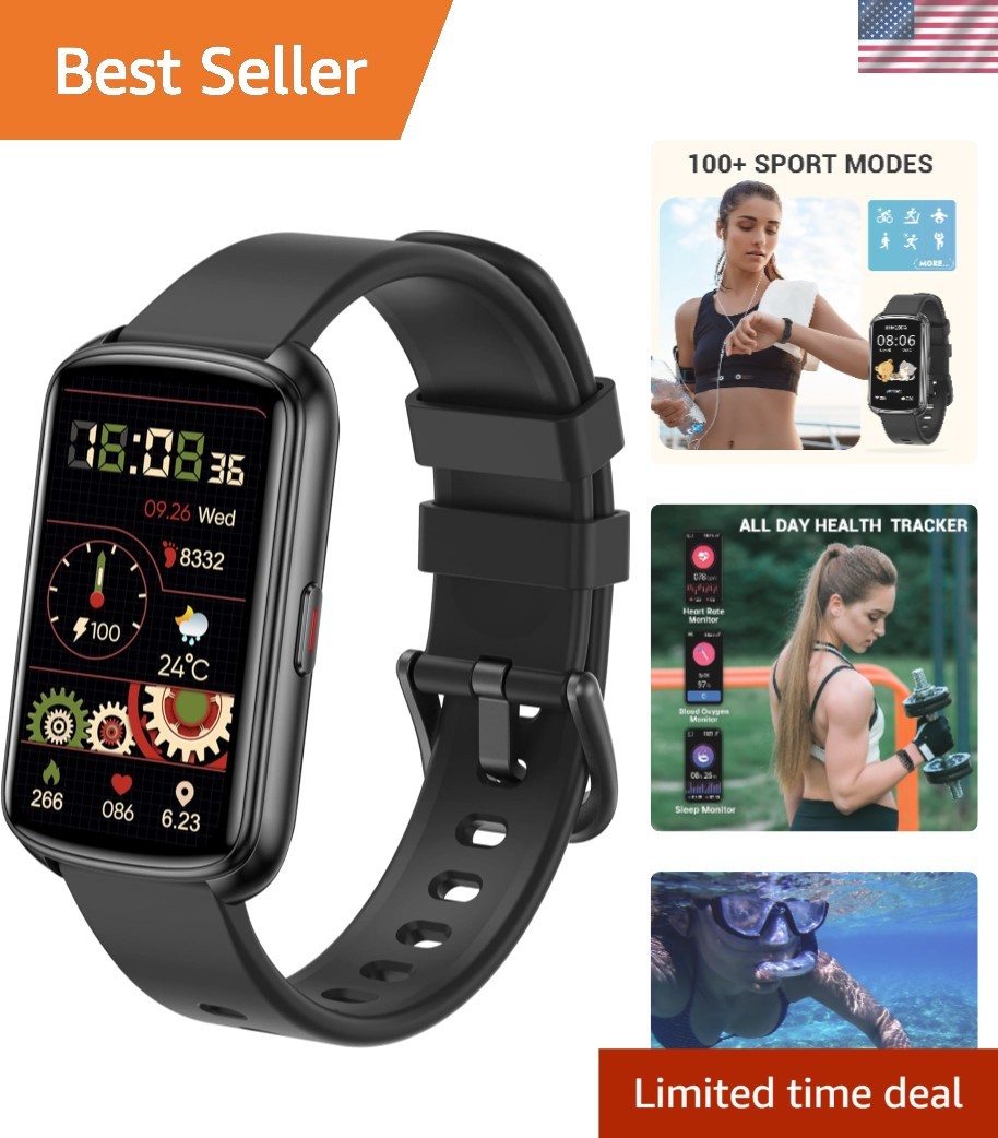 Multifunctional Fitness Tracker: Sleek Design, 25 Sports, and Health Monitoring