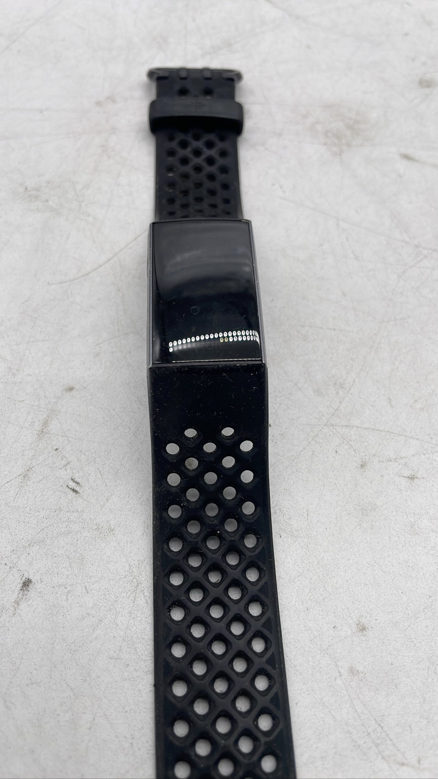 Fitbit Charge 3 / Charge 4 Fitness Tracker Gray/Black Pebble W/ Black Sport Band