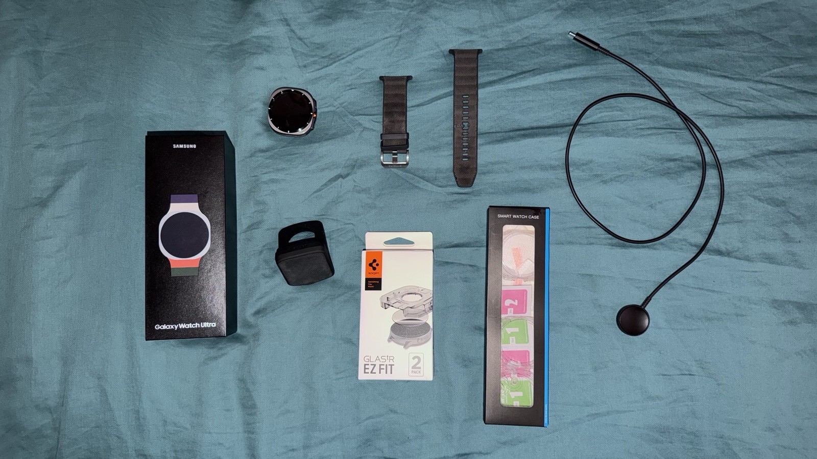 Samsung Galaxy Watch Ultra 2024 47mm Titanium Silver With Accessories (Unlocked)