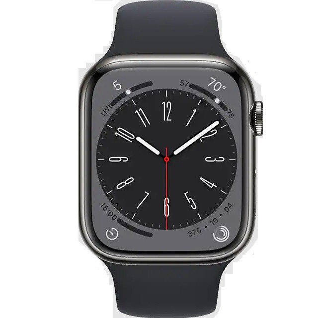 Google Apple Watch Series 9 45mm GPS Only Midnight ONLY -FAIR
