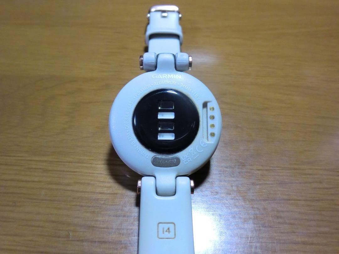 Garmin Lily Sport Edition Smartwatch Fitness White/Cream Gold