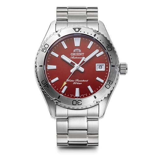 ORIENT Mako 40 RN-AC0Q09R Automatic Diver Watch Red Dial Japan