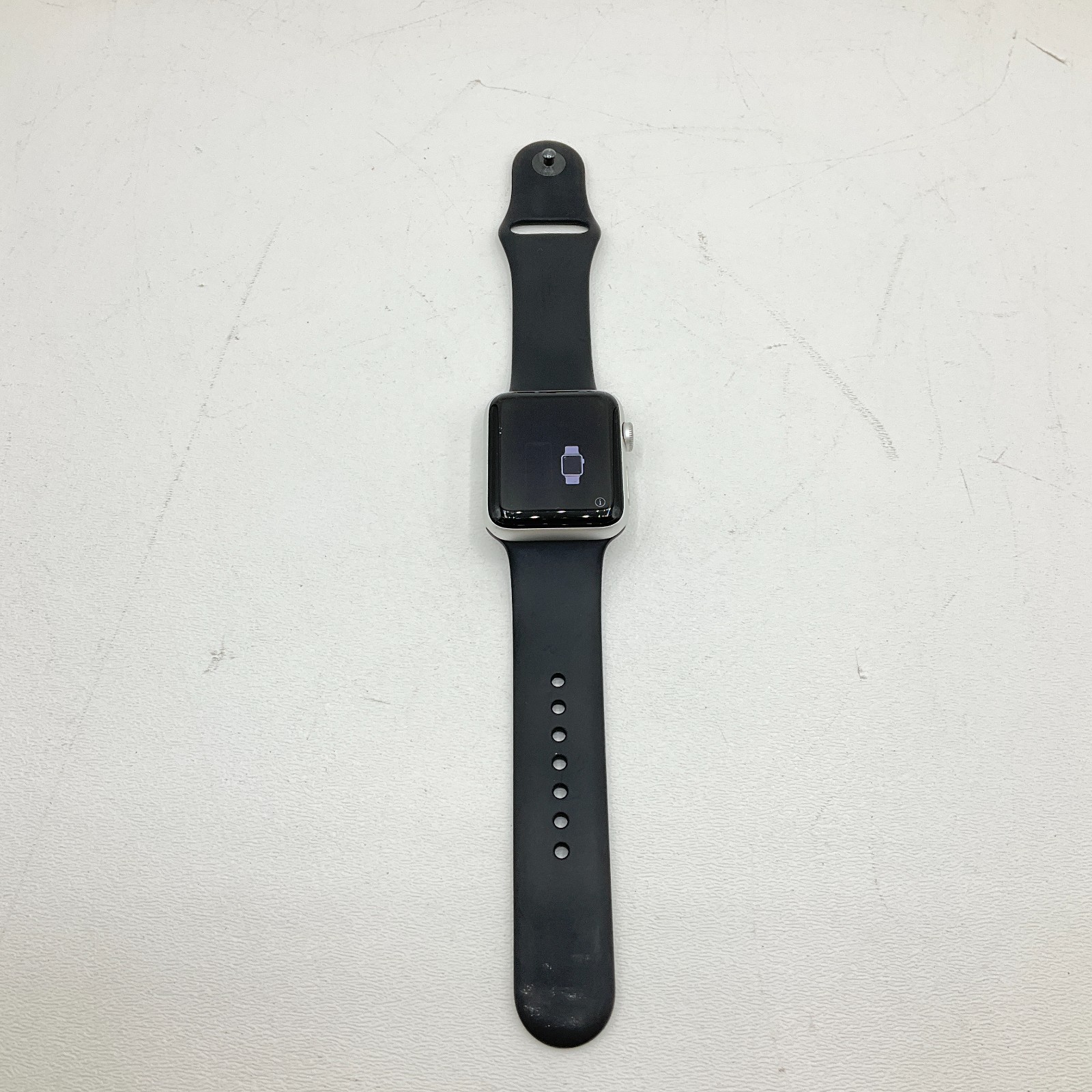 Apple Watch Series 2 GPS 42MM Silver Aluminum Case A1758 with Black Strap