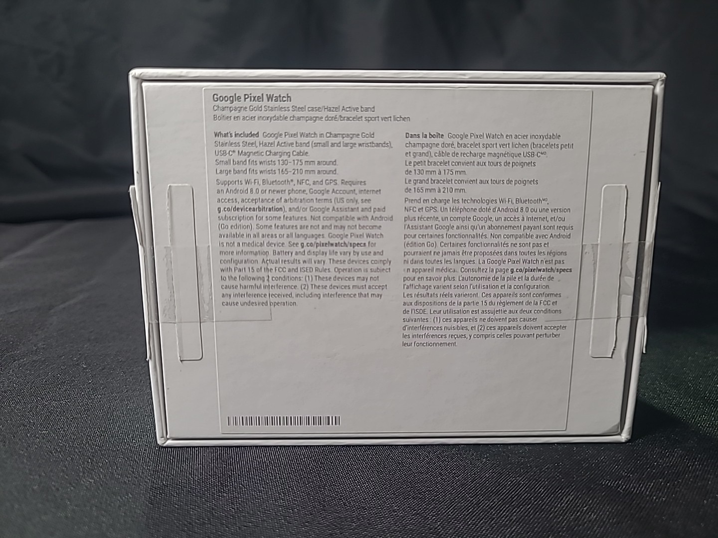Google Pixel Watch Android Smartwatch With / Avec Fitbit – Champaign Gold…