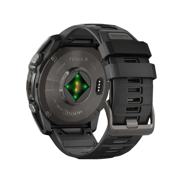 Garmin Fenix 8, 51mm AMOLED Sapphire, Carbon Gray Titanium (010-02905-20)