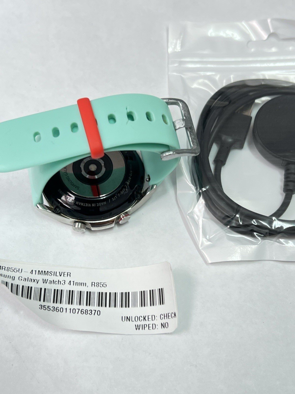 Samsung Galaxy Watch3 SM-R855 41mm Mystic Silver Stainless Steel Case