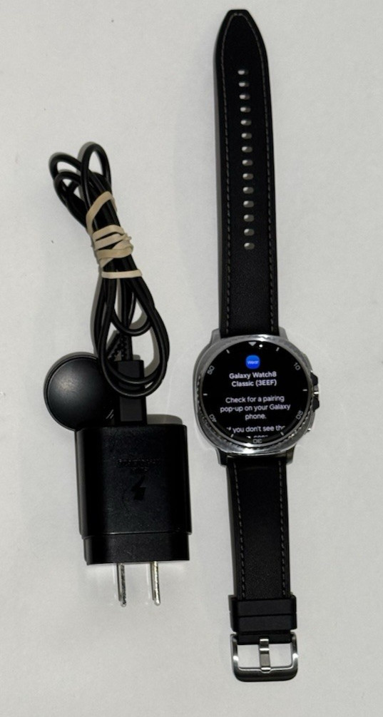Samsung Galaxy Watch 8 Classic 46mm (GPS+ Wifi) SM-L500 Bundle
