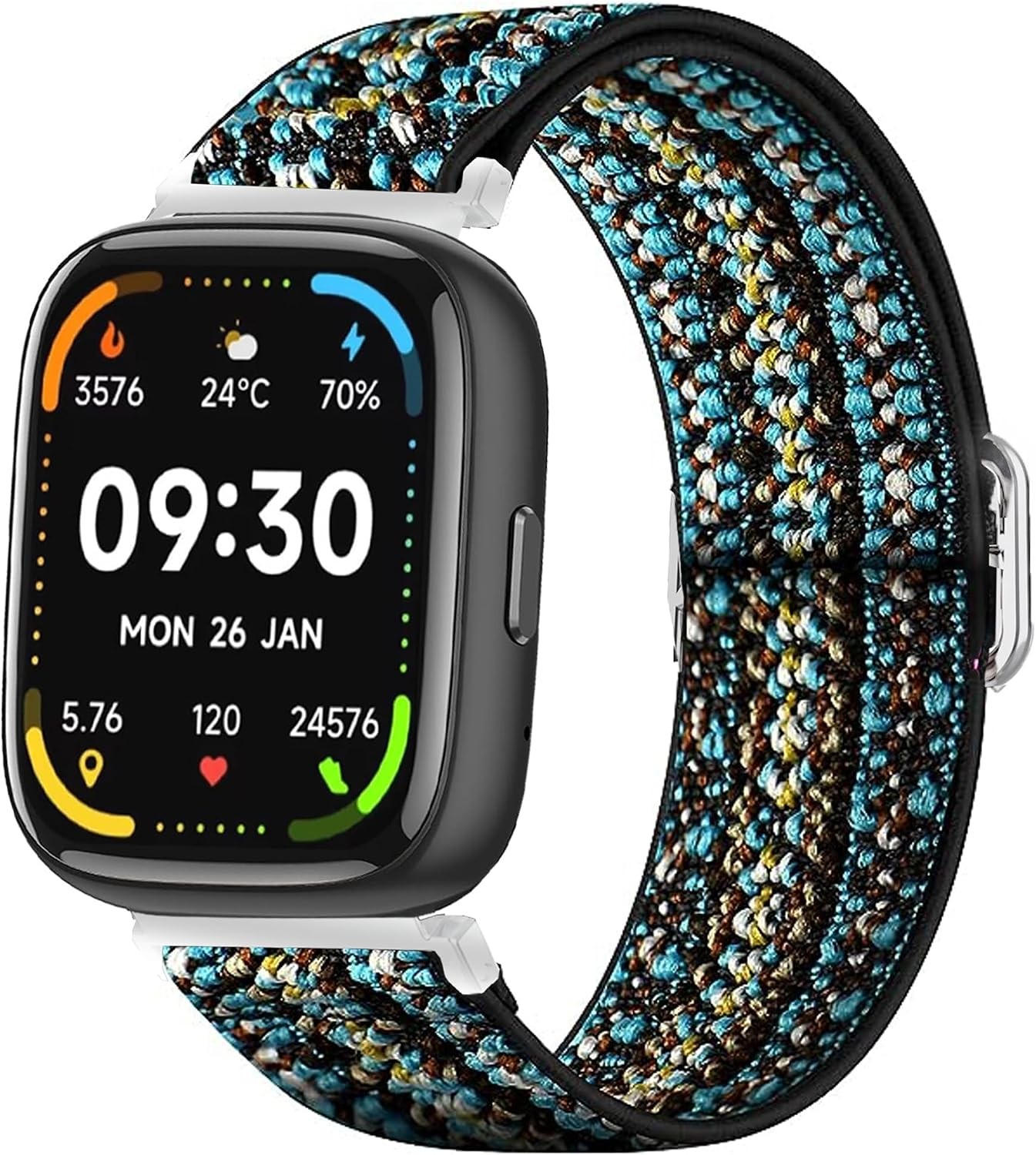 Adjustable Nylon Strap Compatible with MMBX IDW26 Smartwatch 210mm