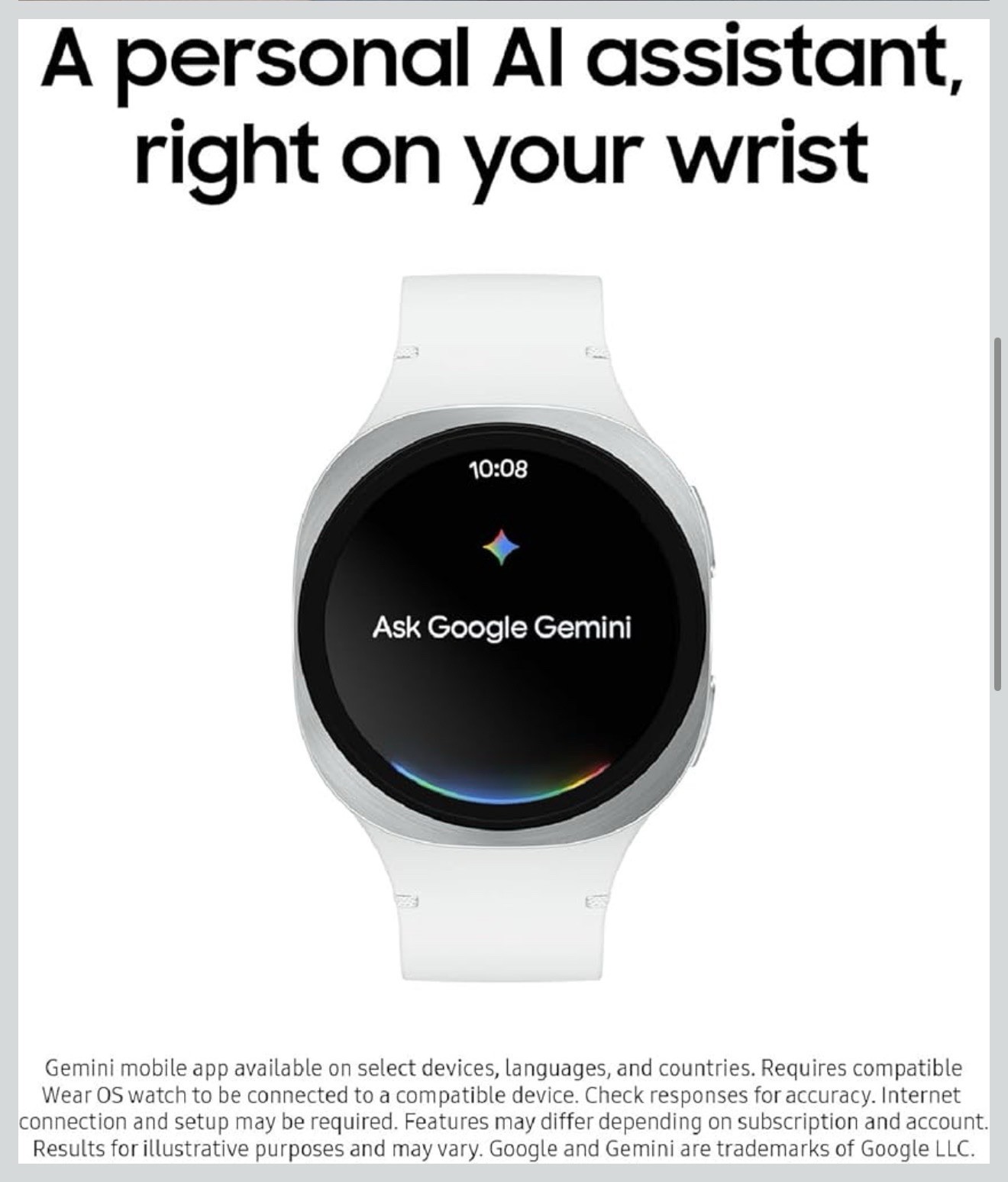 Black Samsung Galaxy Watch 8 40mm SM-L320 – Graphite – WiFi Bluetooth NEW SEALED