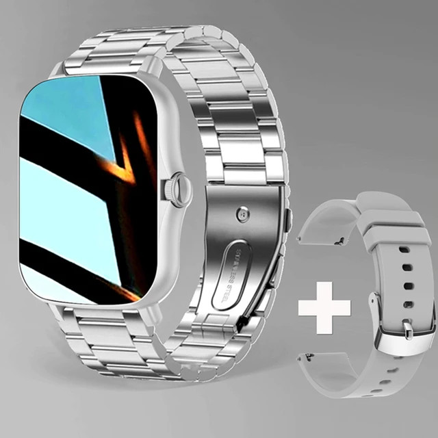 2026 Smart Watch Android Phone 1.44” Inch Color Screen Bluetooth Call Blood Oxy