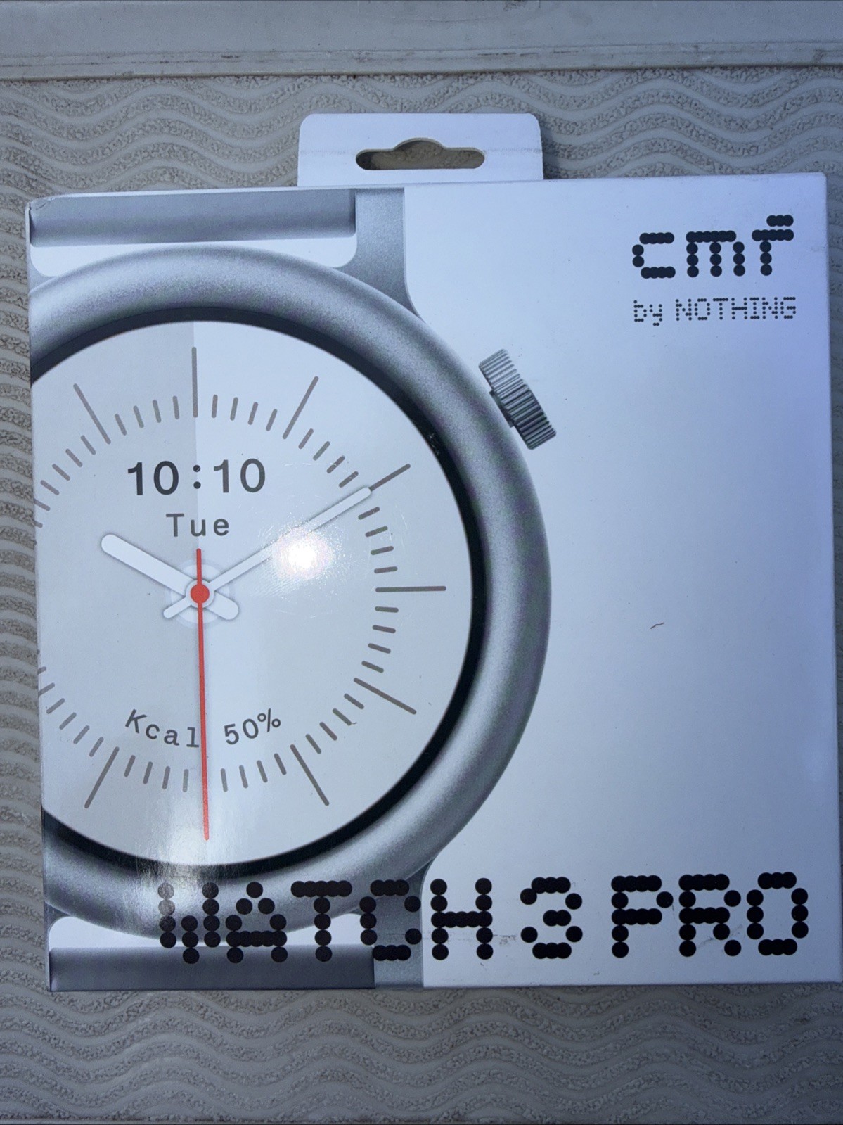 CMF by Nothing Watch 3 Pro Smartwatch AMOLED GPS Heart Rate Tracker Light Gray