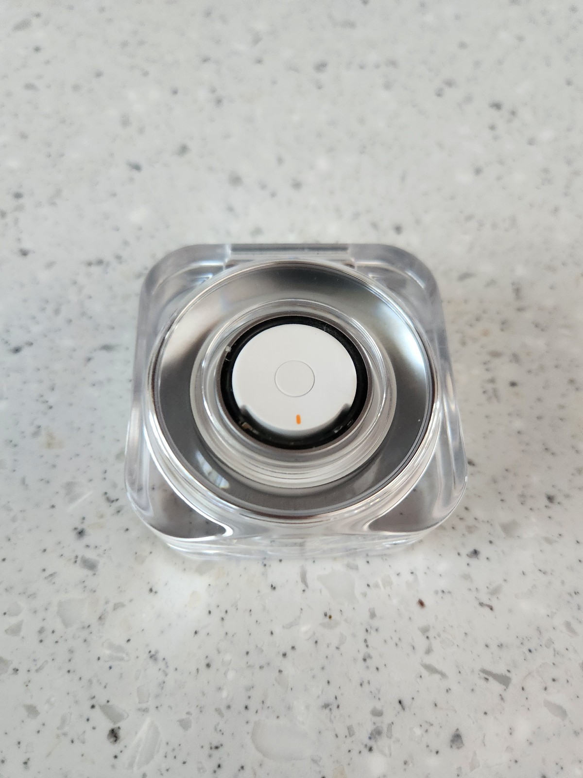 Samsung Galaxy Ring – Size 10 – Titanium Silver – Purple Removable Case