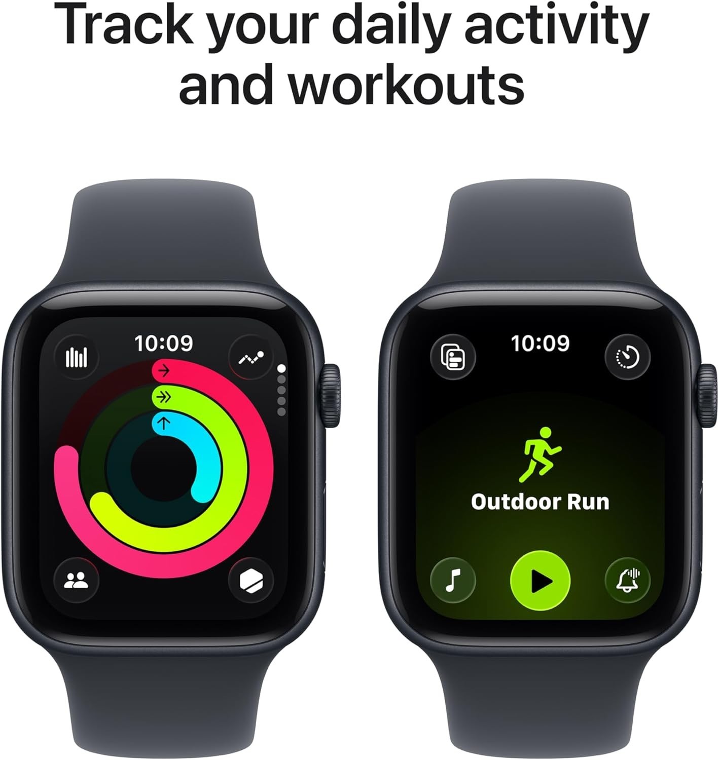 Apple Watch SE 3 44mm Midnight A.Case/Midnight Sport Band M/L (VERIZON)