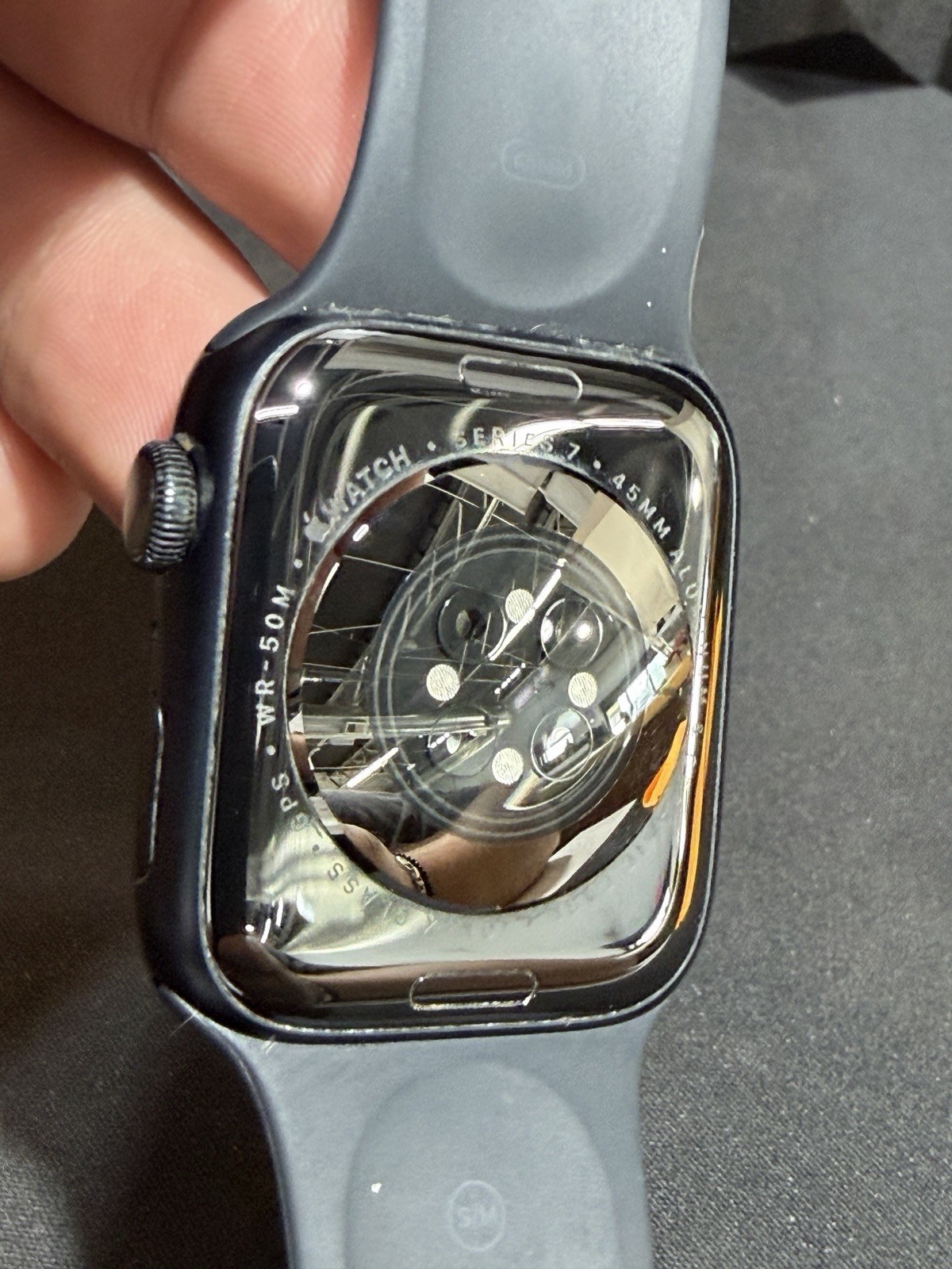 Apple Watch Series 7 45mm GPS Space Black With Sport Band